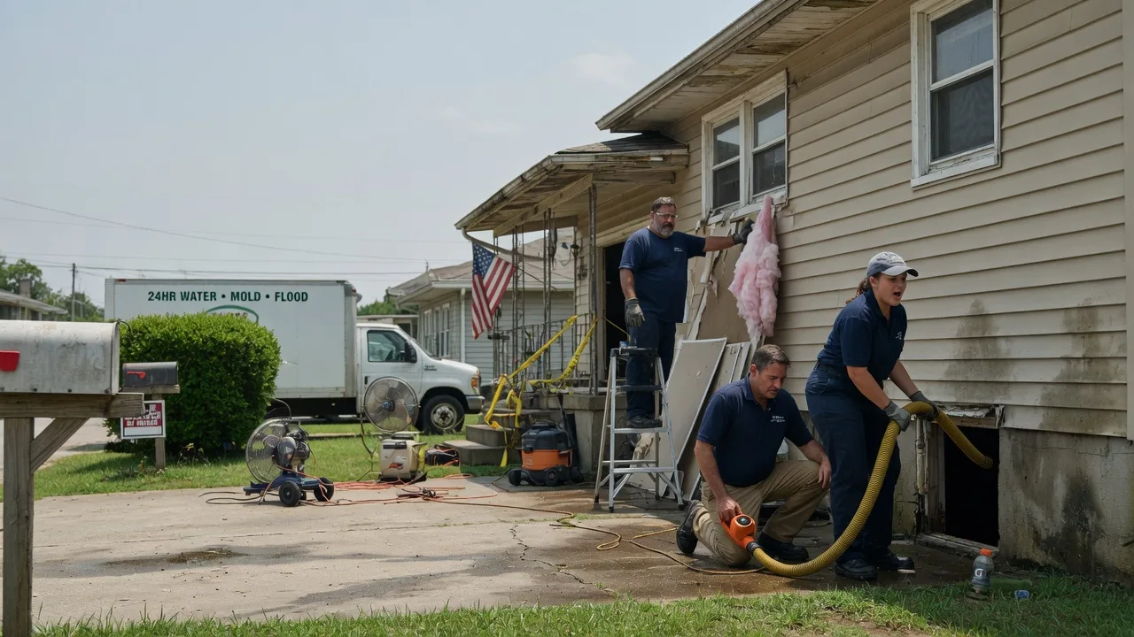 Water Damage Repair in Hollandale, MS near me
